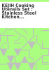 Book cover for "KEJIH cooking utensils set".